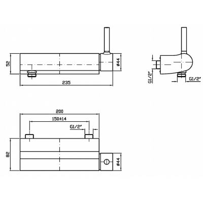 Zucchetti Pan ZP6068N1 bateria prysznicowa
