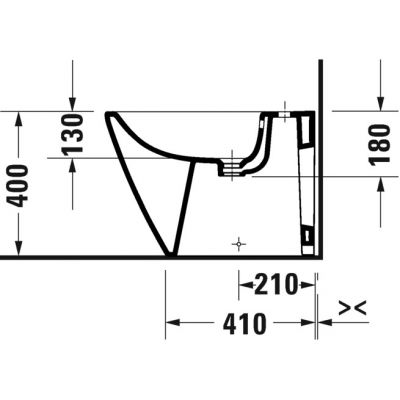 Duravit D-Neo 2295100000 bidet stojący
