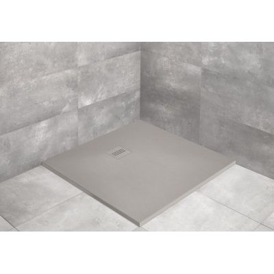 Radaway Kyntos C HKC808074 brodzik kwadratowy 80x80 cm cement