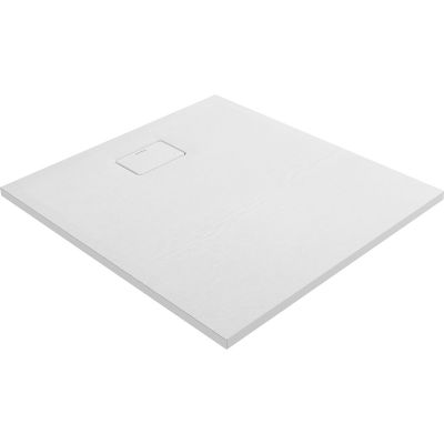 Oltens Bergytan 15101000 brodzik prostokątny 100x90 cm biały