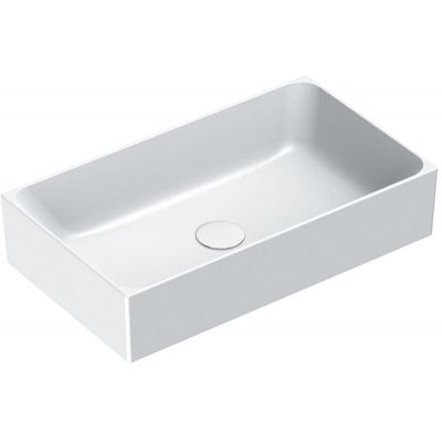 Catalano Zero 16035ZEBM umywalka 60x35 cm prostokątna nablatowa biała