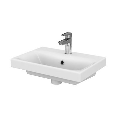 Cersanit Moduo K116008 umywalka 50x35 cm prostokątna ścienna-meblowa biała