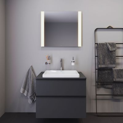 Duravit D-Neo 0358600079 umywalka 60x44 cm prostokątna wpuszczana biała