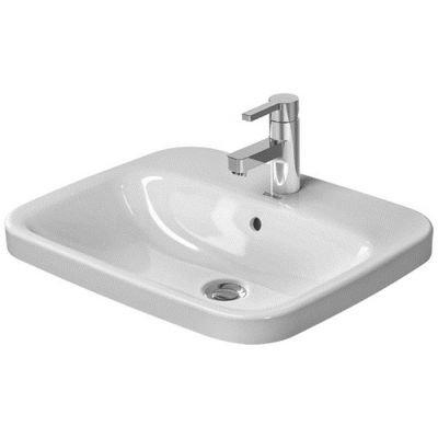 Duravit DuraStyle 0374560000 umywalka 56x45.5 cm prostokątna wpuszczana biała