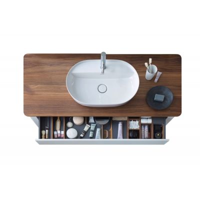 Duravit Luv 0380600000 umywalka 60x40 cm owalna nablatowa biała