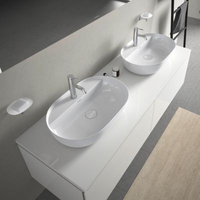 Duravit Luv 0380600000 umywalka 60x40 cm owalna nablatowa biała
