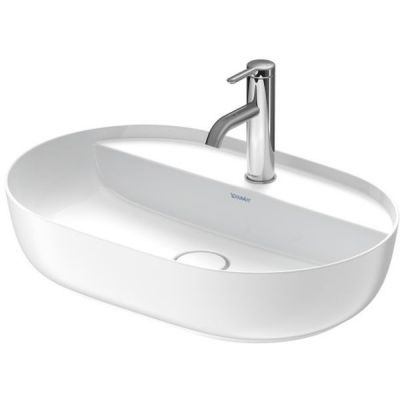 Duravit Luv 0380602600 umywalka 60x40 cm owalna nablatowa dwukolorowa