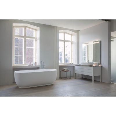 Duravit Luv 0380800000 umywalka 80x40 cm owalna nablatowa biała