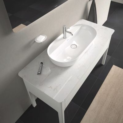 Duravit Luv 0380800000 umywalka 80x40 cm owalna nablatowa biała