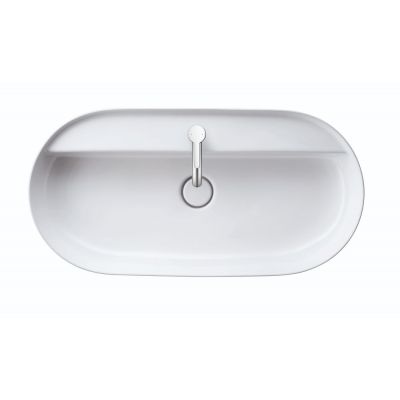 Duravit Luv 0380800000 umywalka 80x40 cm owalna nablatowa biała