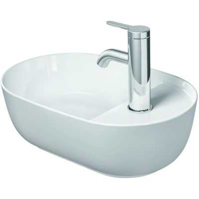 Duravit Luv 0381420000 umywalka 42x27 cm owalna nablatowa biała