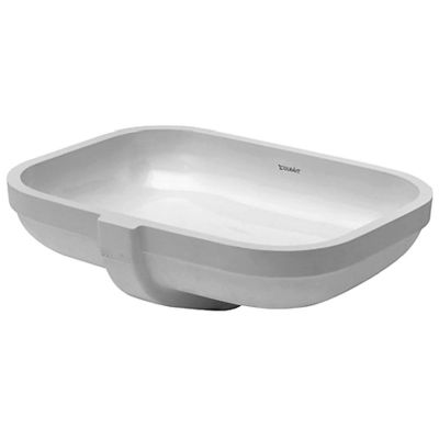 Duravit Happy D.2 0457480000 umywalka 48x34.5 cm prostokątna podblatowa biała