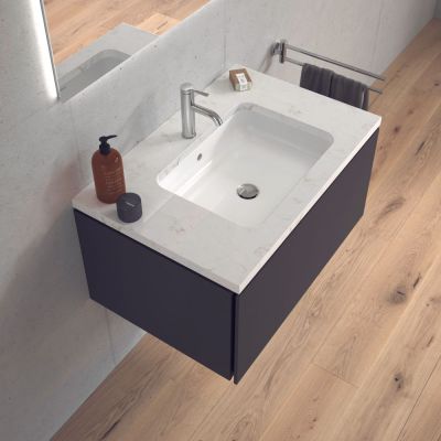 Duravit Happy D.2 04574800001 umywalka 48x34.5 cm prostokątna podblatowa biała