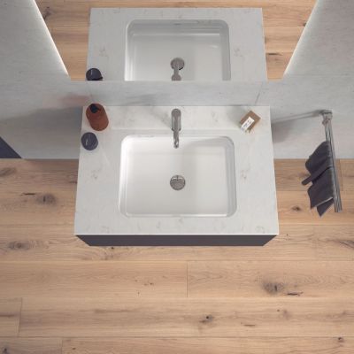 Duravit Happy D.2 04574800001 umywalka 48x34.5 cm prostokątna podblatowa biała