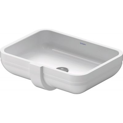 Duravit Happy D.2 04574800001 umywalka 48x34.5 cm prostokątna podblatowa biała