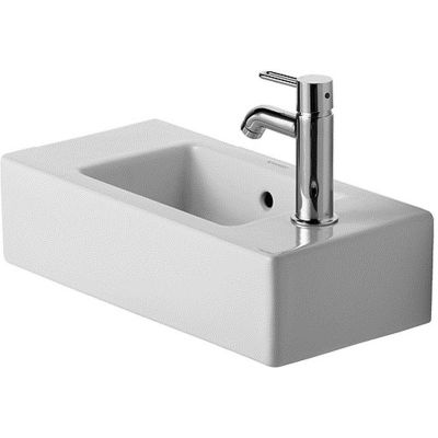 Duravit Vero 0703500008 umywalka 50x25 cm prostokątna meblowa biała