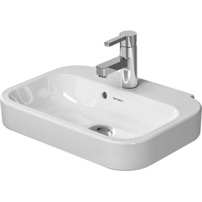 Duravit Happy D.2 0709500000 umywalka 50x36 cm prostokątna ścienna biała