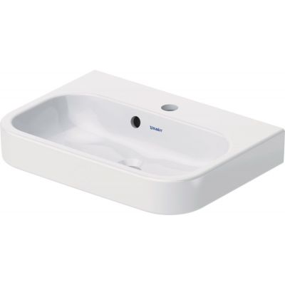 Duravit Happy D.2 0710500000 umywalka 50x36 cm półokrągła meblowa biała