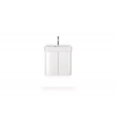 Duravit Happy D.2 0710500000 umywalka 50x36 cm półokrągła meblowa biała
