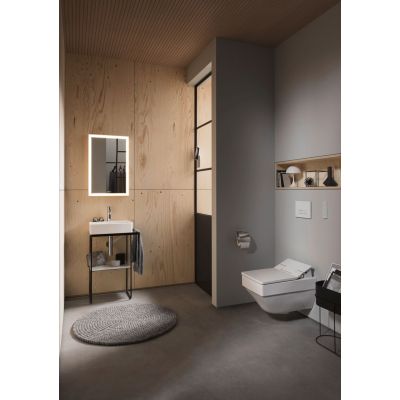 Duravit DuraSquare 07324500411 umywalka 45x35 cm prostokątna meblowa biała
