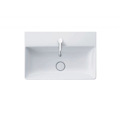 Duravit DuraSquare 0732450071 umywalka 45x35 cm prostokątna ścienna-meblowa biała