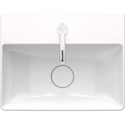 Duravit DuraSquare 0732450071 umywalka 45x35 cm prostokątna ścienna-meblowa biała