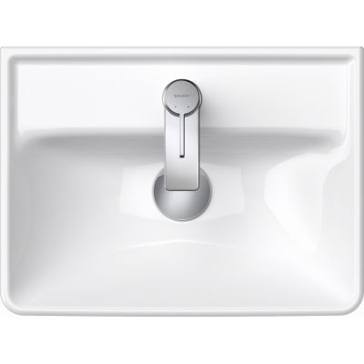 Duravit D-Neo 0738450041 umywalka 45x33.5 cm prostokątna ścienna biała