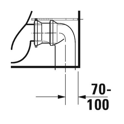 Duravit D-Neo 2002090000 miska kompakt wc