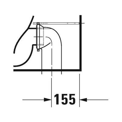 Duravit D-Neo 2002090000 miska kompakt wc