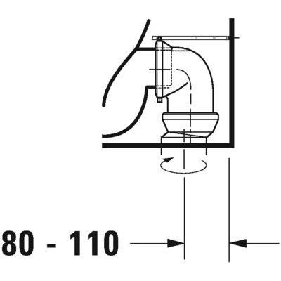 Duravit D-Neo 2003090000 miska wc