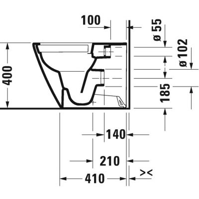 Duravit D-Neo 2003090000 miska wc