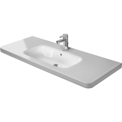 Duravit DuraStyle 2320120000 umywalka 120x48 cm prostokątna ścienna-meblowa-z blatem biała