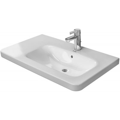 Duravit DuraStyle 2326800000 umywalka 80x48 cm prostokątna ścienna-meblowa biała
