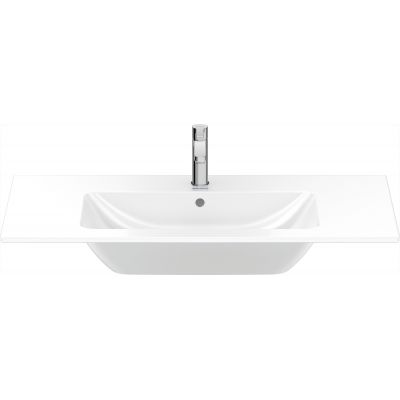 Duravit ME by Starck 2336100000 umywalka 103x49 cm prostokątna ścienna-meblowa-z blatem biała