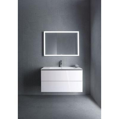 Duravit ME by Starck 2336100000 umywalka 103x49 cm prostokątna ścienna-meblowa-z blatem biała