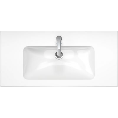 Duravit ME by Starck 2336100000 umywalka 103x49 cm prostokątna ścienna-meblowa-z blatem biała