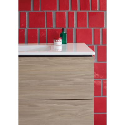 Duravit ME by Starck 2336120000 umywalka 123x49 cm prostokątna ścienna-meblowa-z blatem biała