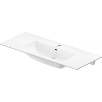 Duravit ME by Starck 2336120000 umywalka 123x49 cm prostokątna ścienna-meblowa-z blatem biała