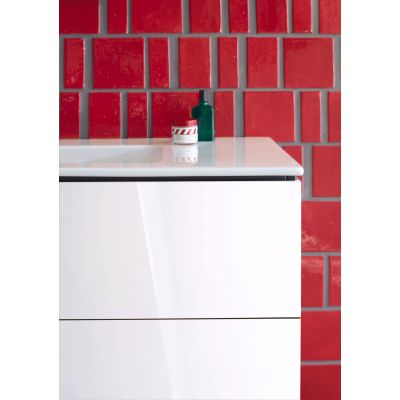 Duravit ME by Starck 2336120060 umywalka 123x49 cm prostokątna ścienna-meblowa-z blatem biała