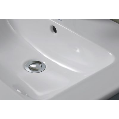 Duravit ME by Starck 2336120060 umywalka 123x49 cm prostokątna ścienna-meblowa-z blatem biała