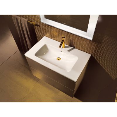Duravit ME by Starck 23368300001 umywalka 83x49 cm prostokątna ścienna-meblowa biała
