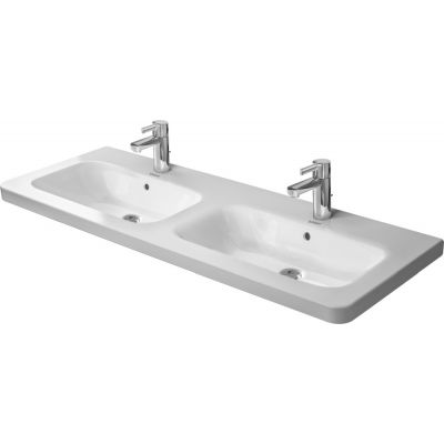 Duravit DuraStyle 2338130000 umywalka 130x48 cm prostokątna meblowa-podwójna biała