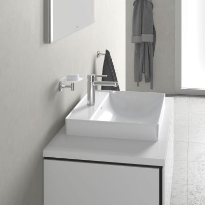 Duravit DuraSquare 2354600041 umywalka 60x47 cm prostokątna nablatowa biała