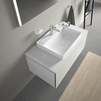 Duravit DuraSquare 2354600041 umywalka 60x47 cm prostokątna nablatowa biała
