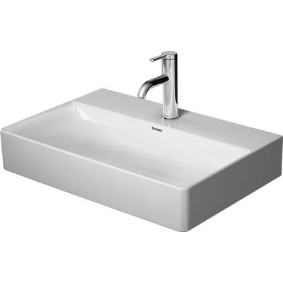 Duravit DuraSquare 2356600071 umywalka 60x40 cm prostokątna ścienna-meblowa biała