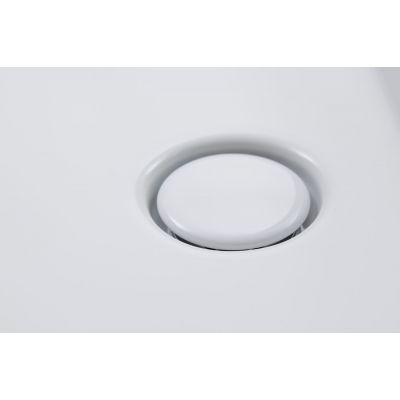 Duravit Happy D.2 2360606100 umywalka 60x46 cm prostokątna nablatowa biała-antracyt