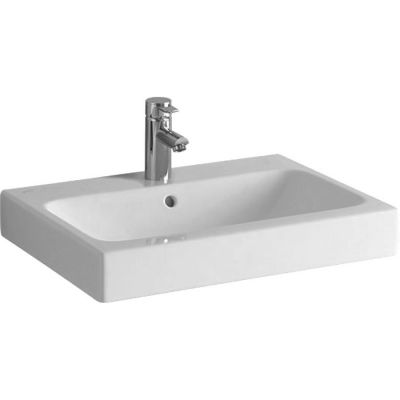 Geberit iCon 124560000 umywalka 60x48 cm prostokątna nablatowa biała
