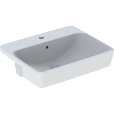 Geberit Variform 500681011 umywalka 55x45 cm prostokątna wpuszczana biała