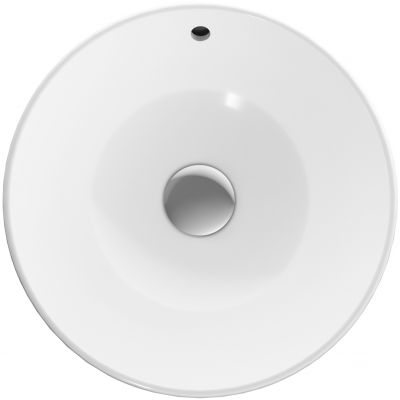 Geberit Variform 500701002 umywalka 40x40 cm okrągła wpuszczana biała