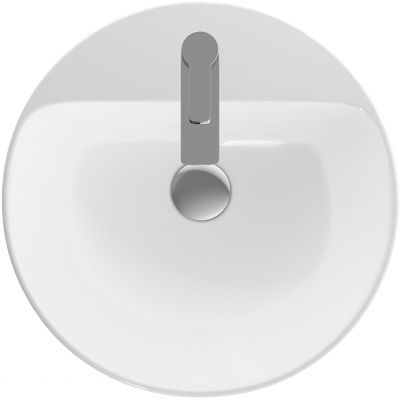 Geberit Variform 500704002 umywalka 48x48 cm okrągła wpuszczana biała